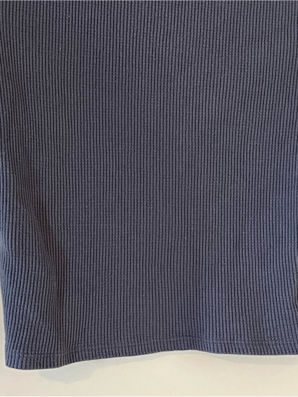 Hollister Women's Short Sleeve Scoop Neck Button-Front Crop Top - Slate Blue-SM - Picture 12 of 12